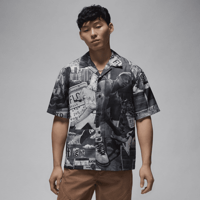 シャツ [NIKE] JORDAN PRINT CAMP TOP Jordan Essentials Men's Printed Camp Top. Nike ID